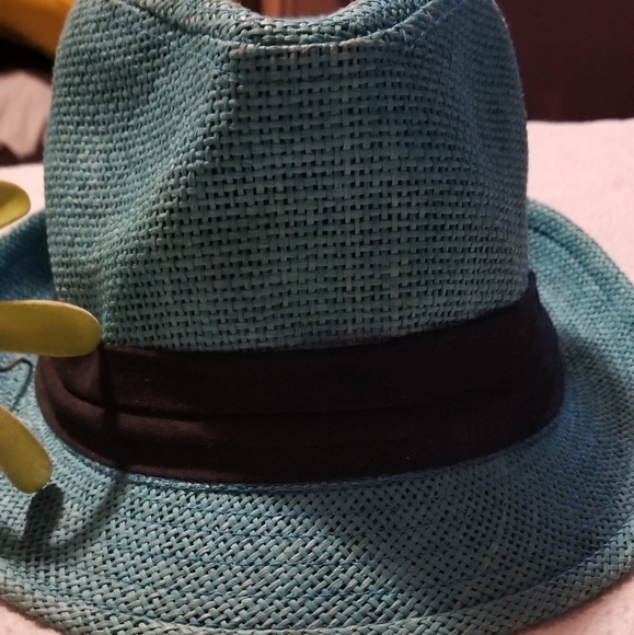 Turquoise Fedora - Picture 2 of 5